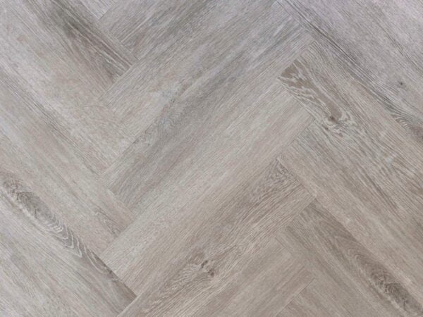6011 UNI Szare panele LVT w jodełkę