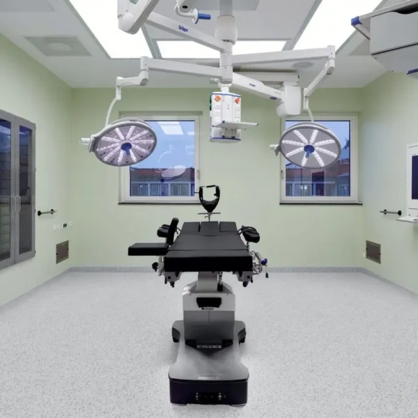 Wykładzina PCV w gabinecie lekarskim